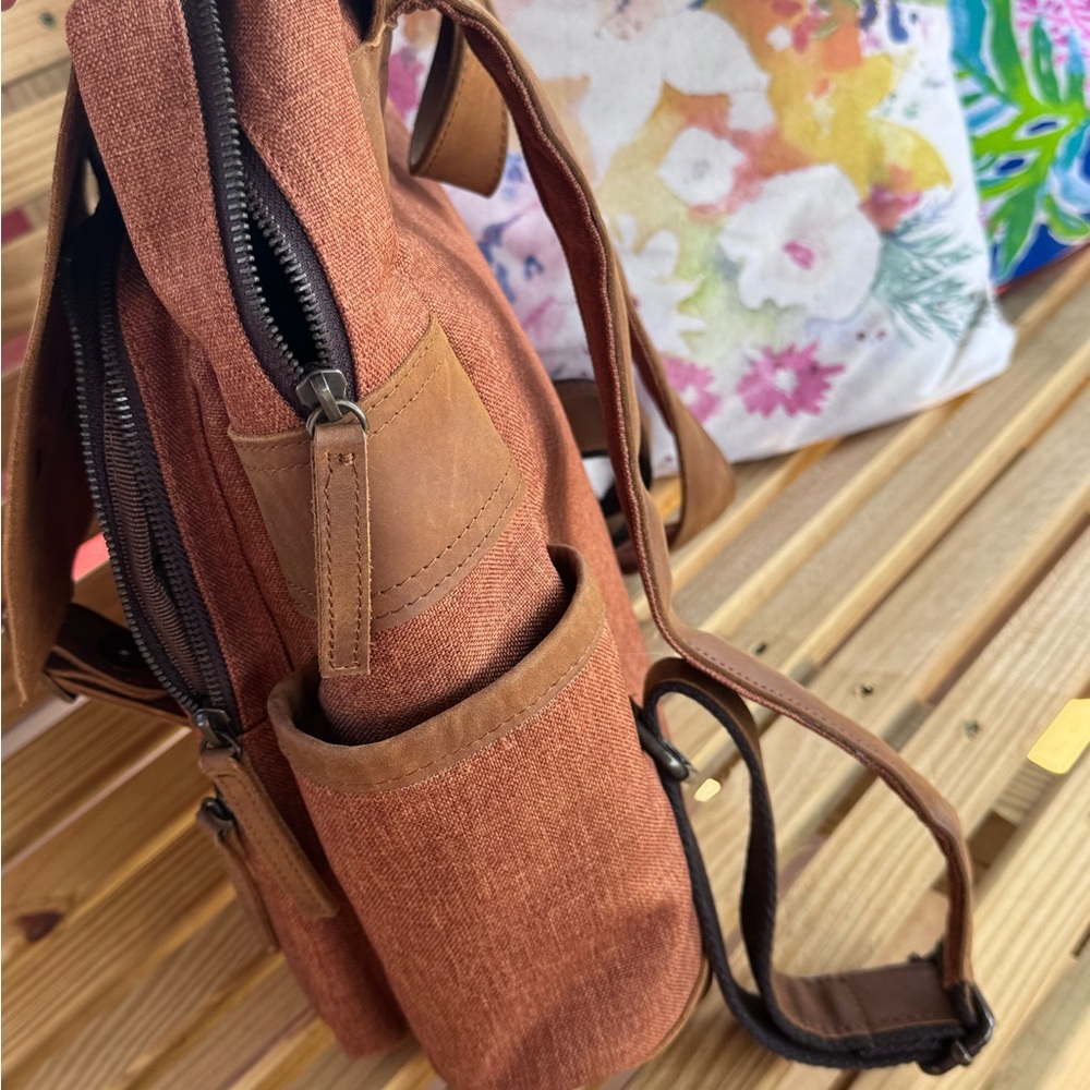 Rustic Brown Backpack - image 6